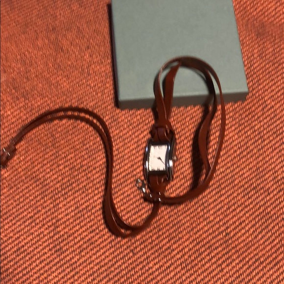 COPY - La Mer NWOT brown wrap bracelet watch - Picture 6 of 6